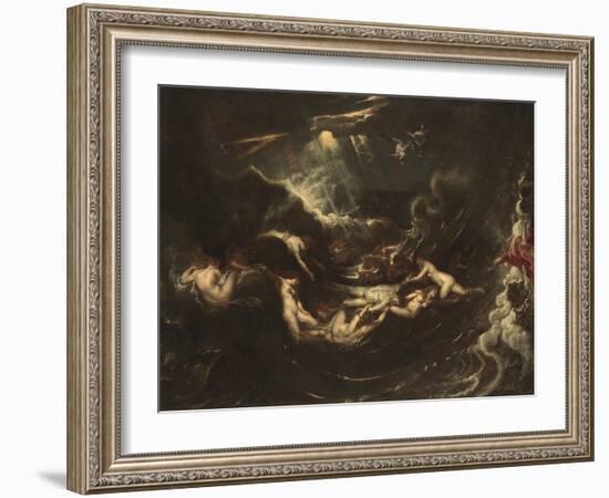 Hero and Leander, c.1604-Peter Paul Rubens-Framed Giclee Print