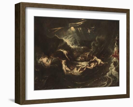 Hero and Leander, c.1604-Peter Paul Rubens-Framed Giclee Print