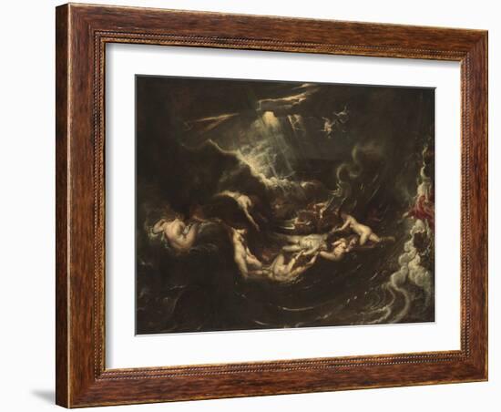 Hero and Leander, c.1604-Peter Paul Rubens-Framed Giclee Print