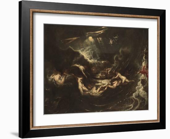 Hero and Leander, c.1604-Peter Paul Rubens-Framed Giclee Print