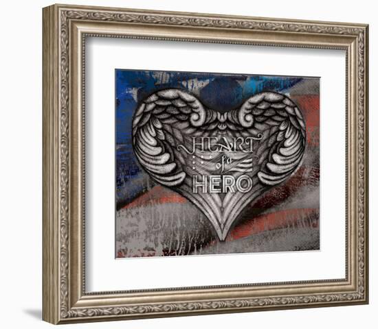 Hero Heart II-Alan Hopfensperger-Framed Premium Giclee Print