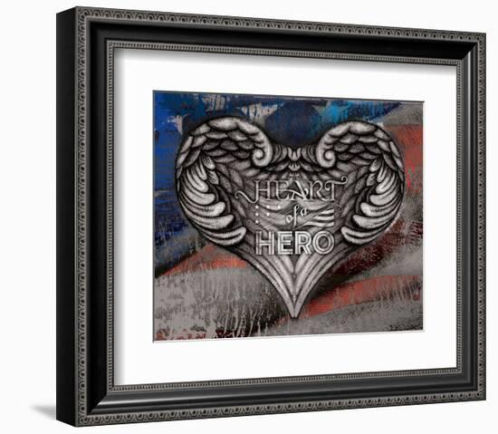 Hero Heart II-Alan Hopfensperger-Framed Premium Giclee Print