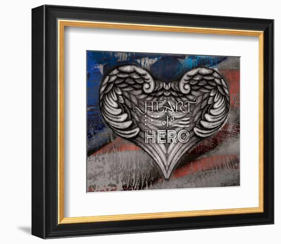 Hero Heart II-Alan Hopfensperger-Framed Premium Giclee Print