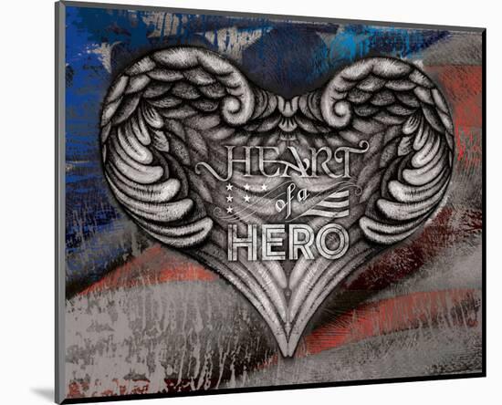 Hero Heart II-Alan Hopfensperger-Mounted Art Print