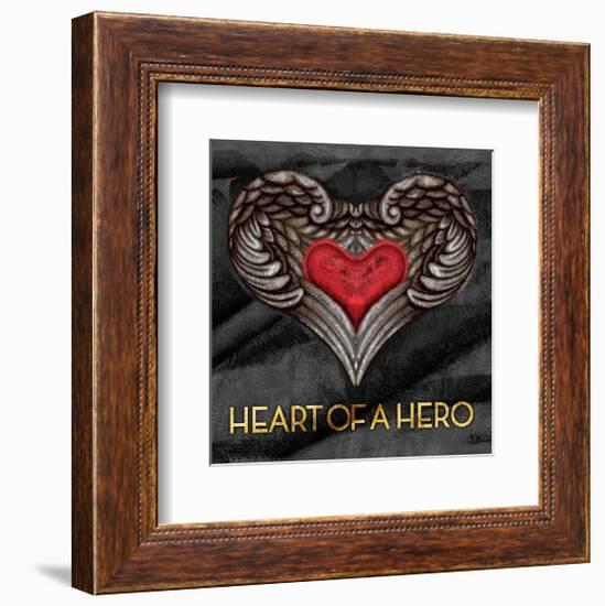 Hero Heart III-Alan Hopfensperger-Framed Premium Giclee Print