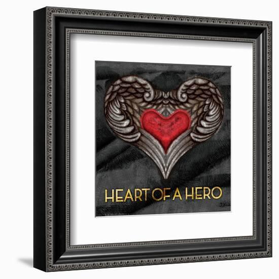 Hero Heart III-Alan Hopfensperger-Framed Premium Giclee Print