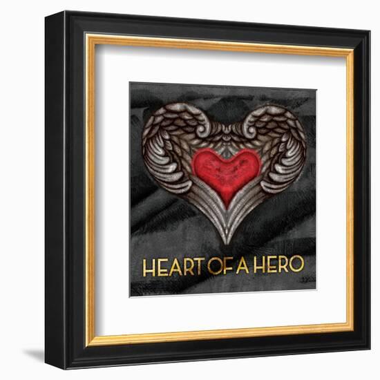 Hero Heart III-Alan Hopfensperger-Framed Premium Giclee Print