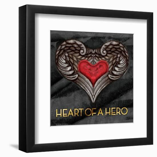 Hero Heart III-Alan Hopfensperger-Framed Premium Giclee Print