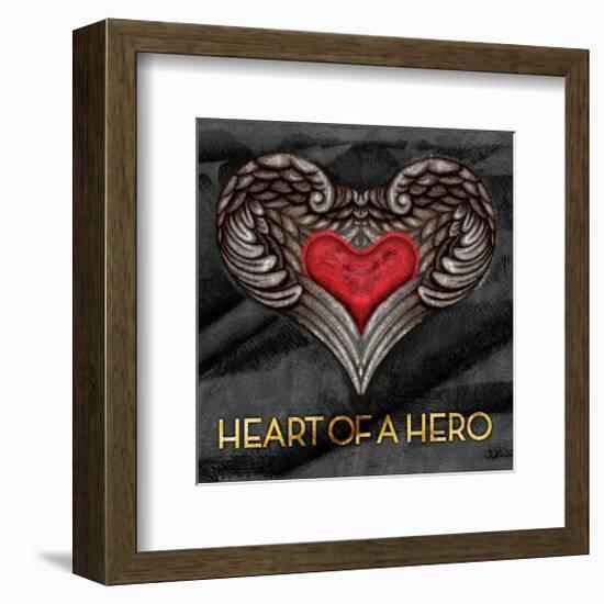 Hero Heart III-Alan Hopfensperger-Framed Premium Giclee Print