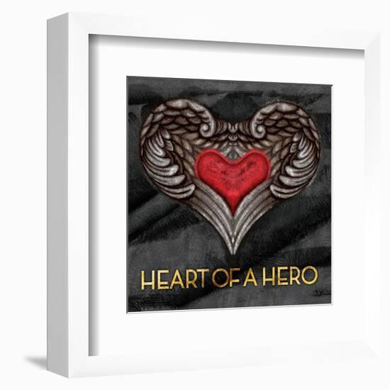 Hero Heart III-Alan Hopfensperger-Framed Premium Giclee Print