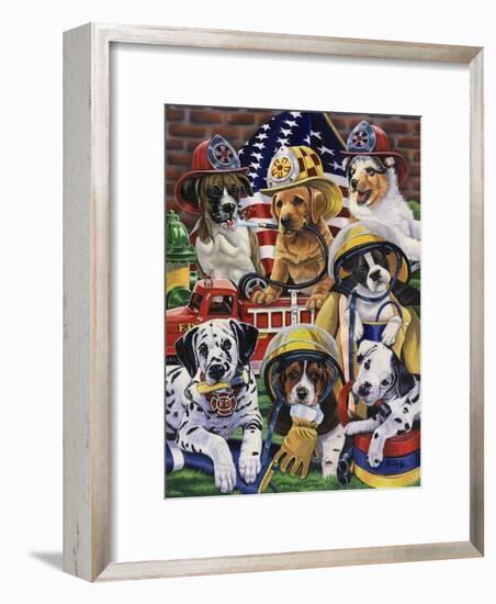 Hero Helpers-Jenny Newland-Framed Giclee Print