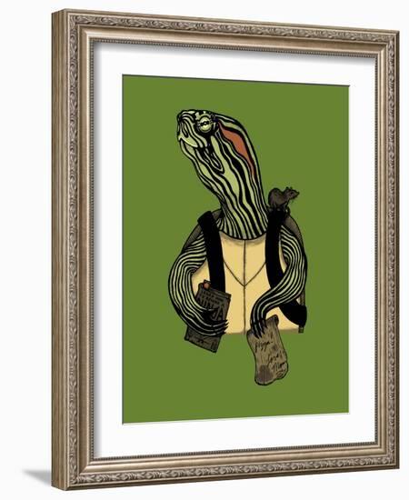 Hero in a Halfshell-Steven Wilson-Framed Giclee Print