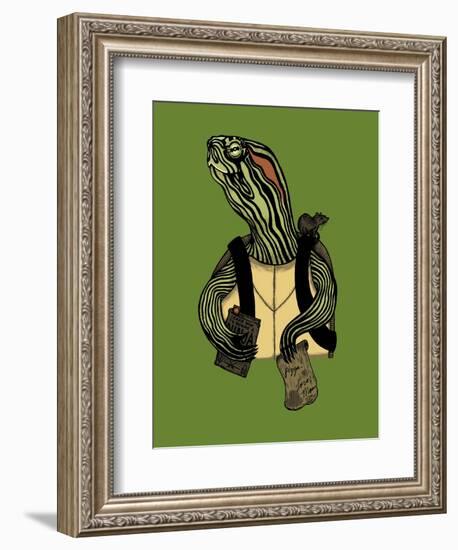 Hero in a Halfshell-Steven Wilson-Framed Giclee Print