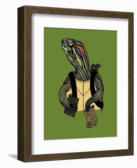 Hero in a Halfshell-Steven Wilson-Framed Giclee Print