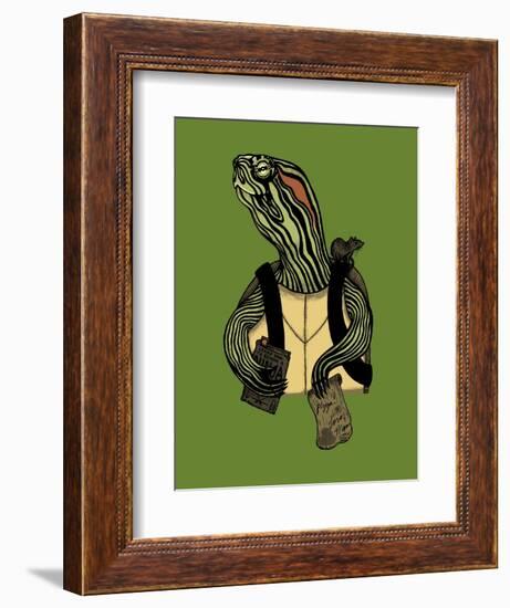 Hero in a Halfshell-Steven Wilson-Framed Giclee Print