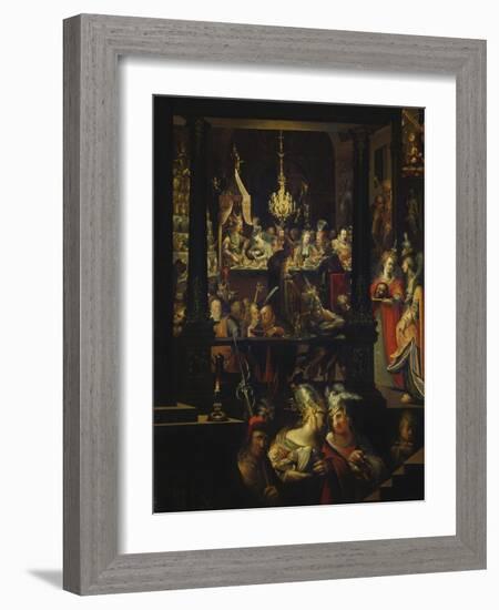 Herod's Feast-Bartholomaeus Strobel-Framed Giclee Print