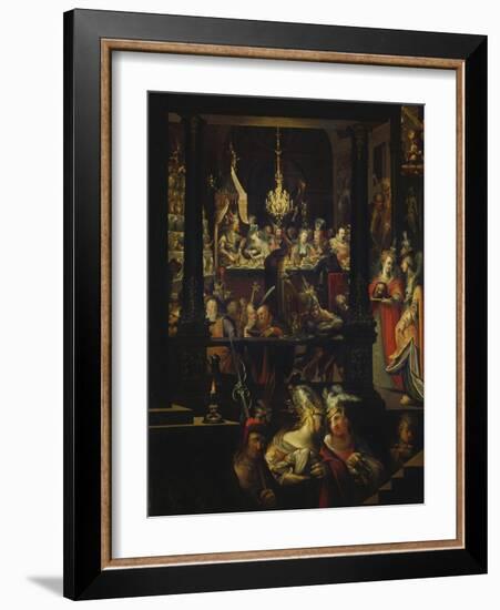 Herod's Feast-Bartholomaeus Strobel-Framed Giclee Print