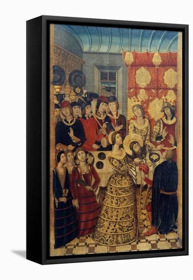 Herod's Feast-Pedro García de Benavarre-Framed Premier Image Canvas