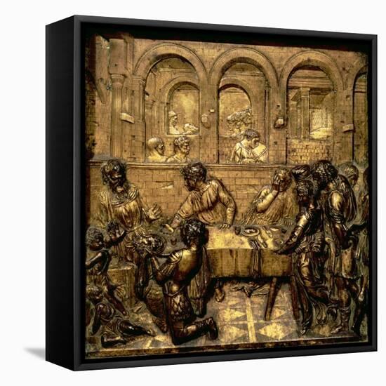 Herod's Feast-Donatello-Framed Premier Image Canvas