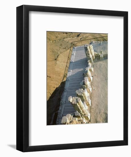 Herod's Palace at Masada, 1st century-Unknown-Framed Photographic Print