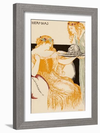 Herodias, 1896-Robert Anning Bell-Framed Giclee Print