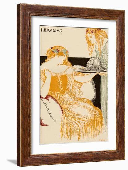 Herodias, 1896-Robert Anning Bell-Framed Giclee Print