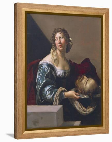 Herodias Bearing Head of St John Baptist-Claude Mellan-Framed Premier Image Canvas