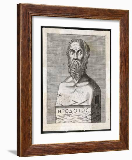 Herodotus Greek Historian-null-Framed Art Print