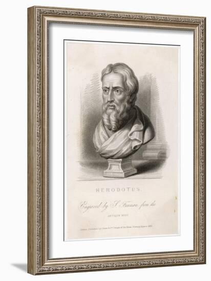 Herodotus Greek Historian-S. Freeman-Framed Art Print