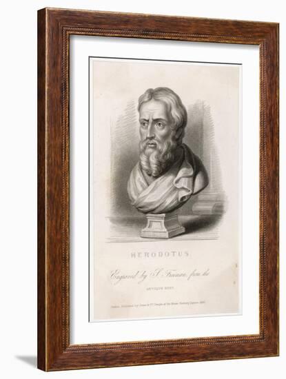 Herodotus Greek Historian-S. Freeman-Framed Art Print