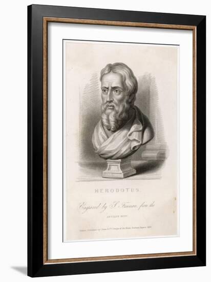 Herodotus Greek Historian-S. Freeman-Framed Art Print