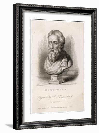 Herodotus Greek Historian-S. Freeman-Framed Art Print