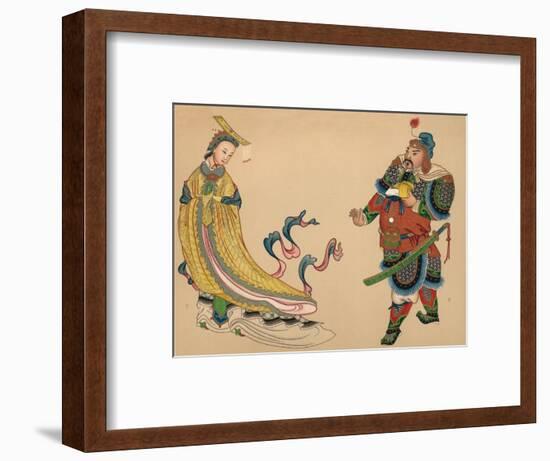 'Heroes and Heroines of Chinese History', c1903, (1904)-Unknown-Framed Giclee Print