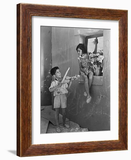 Heroes of the District, 1937 (Los Heroes Del Barrio)-null-Framed Photographic Print