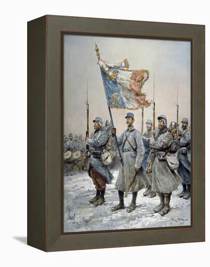 Heroes of the Marne, 1915-Georges Bertin Scott-Framed Premier Image Canvas