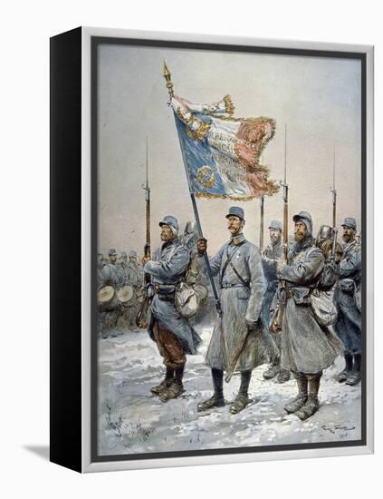Heroes of the Marne, 1915-Georges Bertin Scott-Framed Premier Image Canvas