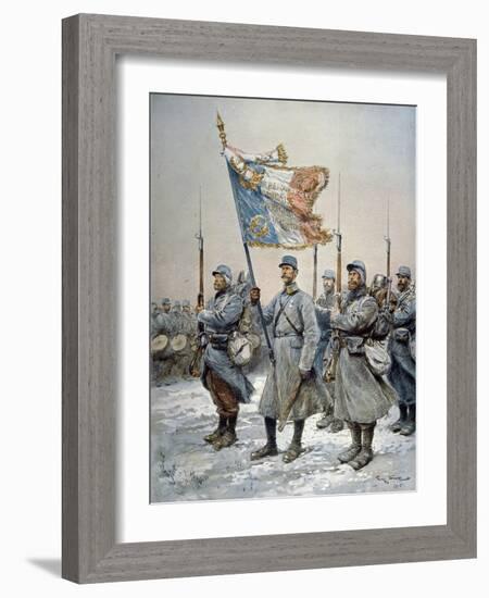 Heroes of the Marne, 1915-Georges Bertin Scott-Framed Giclee Print