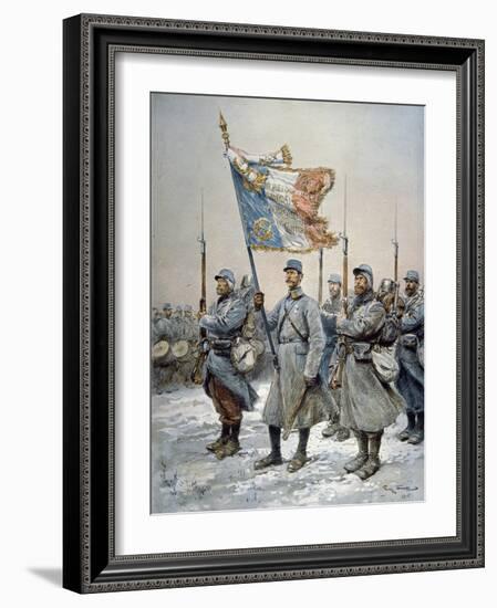 Heroes of the Marne, 1915-Georges Bertin Scott-Framed Giclee Print