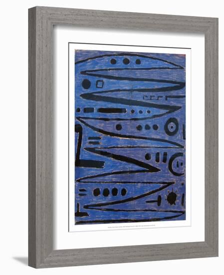 Heroic Strokes of the Bow, 1938-Paul Klee-Framed Art Print