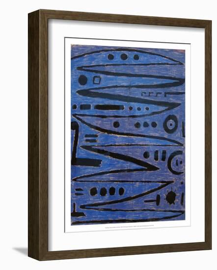 Heroic Strokes of the Bow, 1938-Paul Klee-Framed Art Print