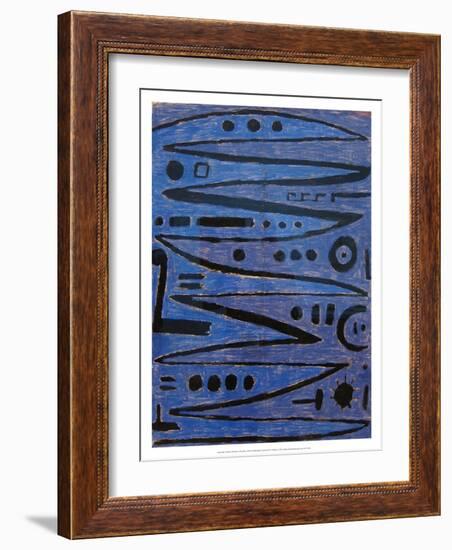 Heroic Strokes of the Bow, 1938-Paul Klee-Framed Art Print