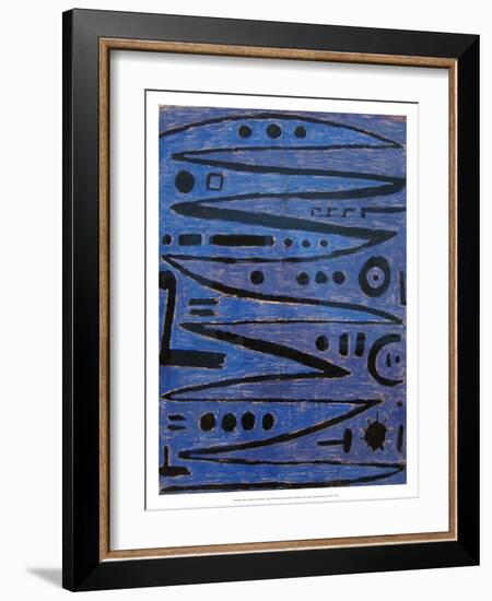 Heroic Strokes of the Bow, 1938-Paul Klee-Framed Art Print