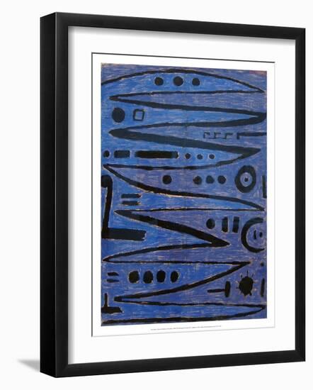 Heroic Strokes of the Bow, 1938-Paul Klee-Framed Art Print