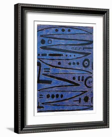 Heroic Strokes of the Bow, 1938-Paul Klee-Framed Art Print