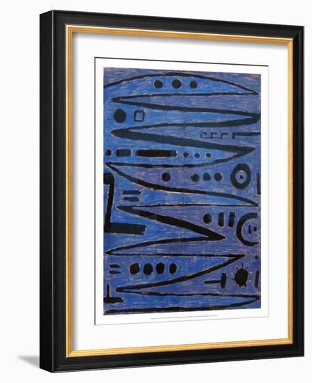 Heroic Strokes of the Bow, 1938-Paul Klee-Framed Art Print