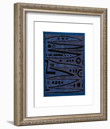 Heroic Strokes of the Bow, c.1928-Paul Klee-Framed Art Print