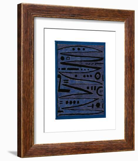 Heroic Strokes of the Bow, c.1928-Paul Klee-Framed Art Print