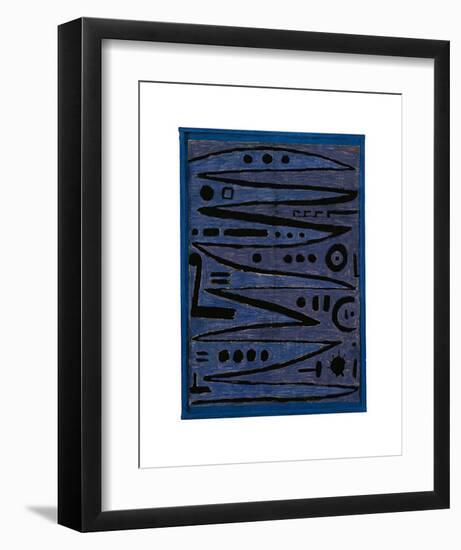 Heroic Strokes of the Bow, c.1928-Paul Klee-Framed Art Print