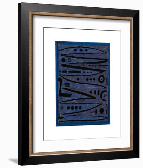 Heroic Strokes of the Bow, c.1928-Paul Klee-Framed Art Print