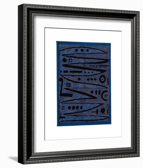 Heroic Strokes of the Bow, c.1928-Paul Klee-Framed Art Print